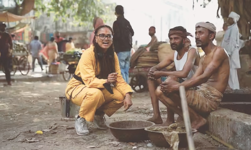 Director Ava DuVernay filming in India | Black Bear Director Ava DuVernay filming in India | Black Bear