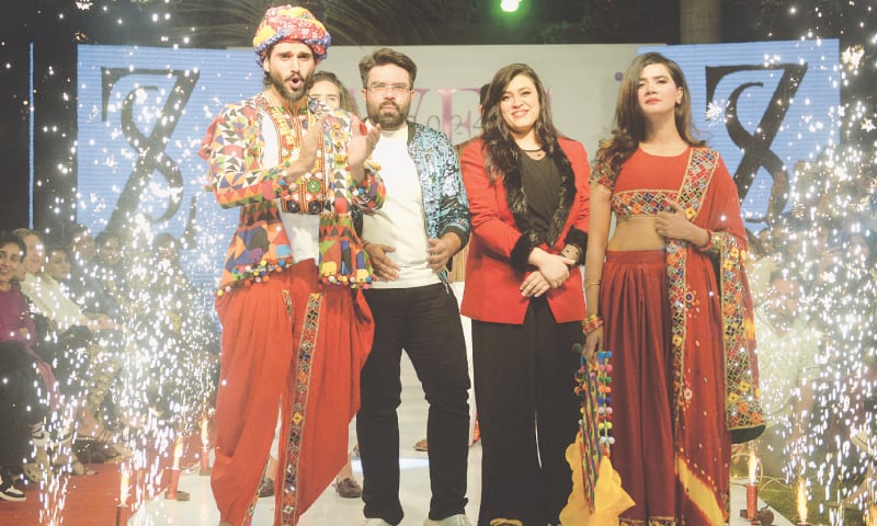 The grand finale (above) and Ibex (below)