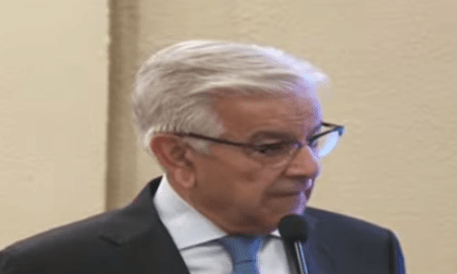 خواجہ آصف۔ فوٹو: اسکرین شاٹ خواجہ آصف۔ فوٹو: اسکرین شاٹ