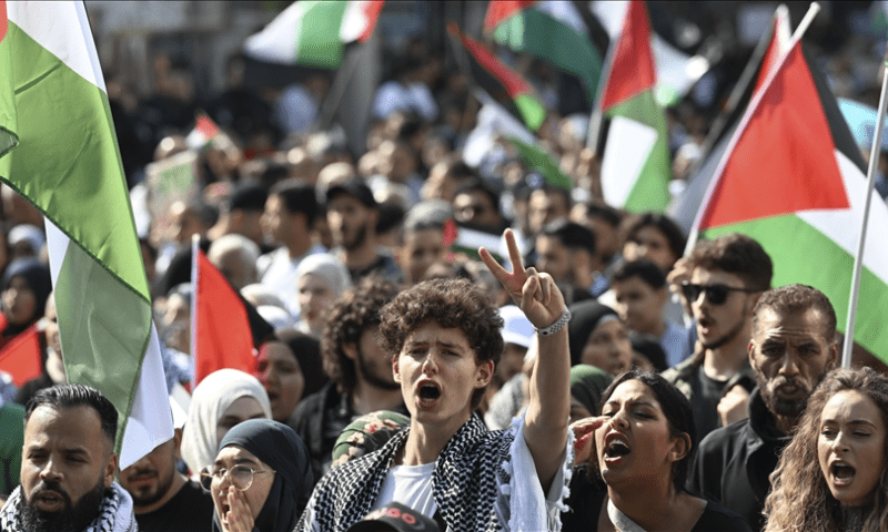 Pro-Palestinian demonstration in Berlin — Anadolu Agency