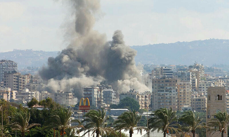 Strike hits near south Lebanon city after Israel evacuation call