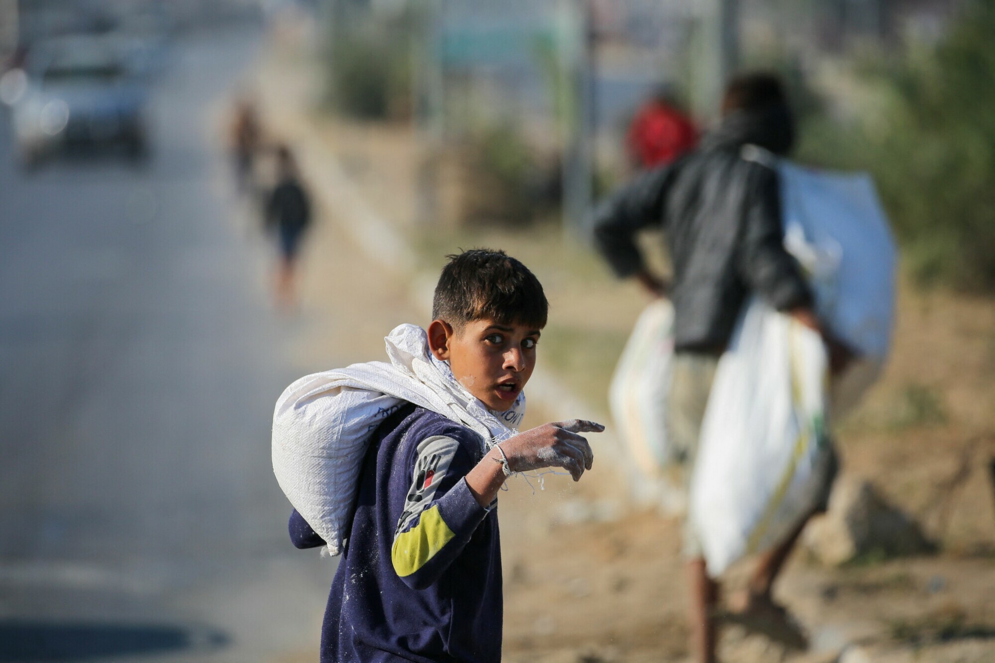 PHOTOS: Aftermath of Israeli attack on tents of displaced people in Gaza&rsquo;s Deir el-Balah
