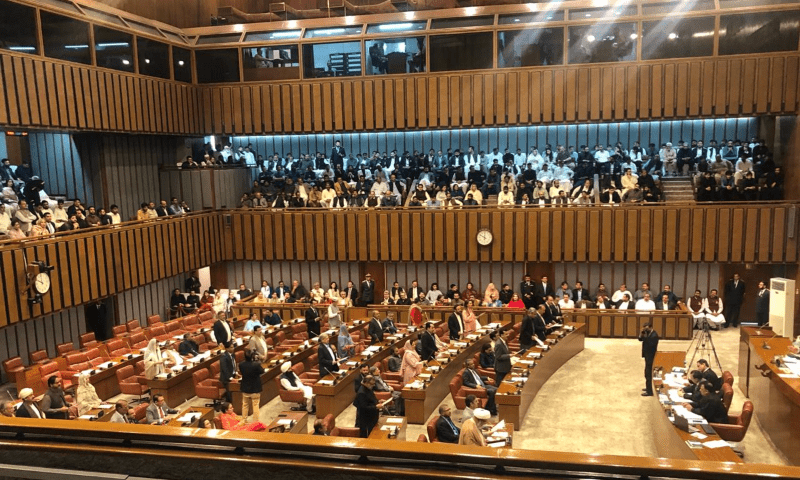 A session of the Senate is held in this file photo from April 9, 2024. — Nadir Guramani A session of the Senate is held in this file photo from April 9, 2024. — Nadir Guramani