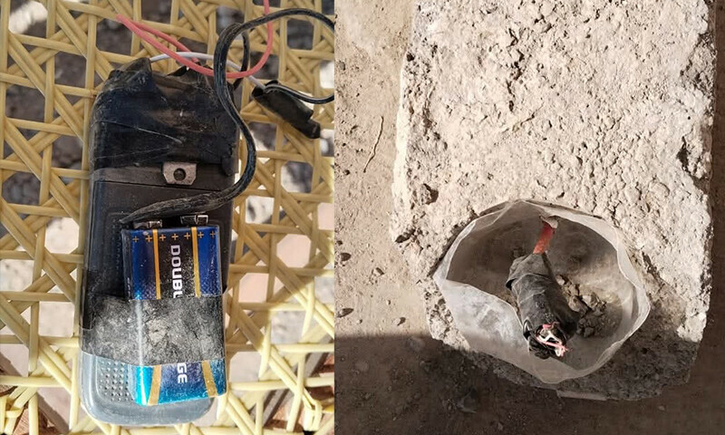 ذرائع کے مطابق برآمد کیا گیا اسلحہ دہشت گردی میں استعمال ہونا تھا
—فوٹو: ڈان نیوز ذرائع کے مطابق برآمد کیا گیا اسلحہ دہشت گردی میں استعمال ہونا تھا
—فوٹو: ڈان نیوز