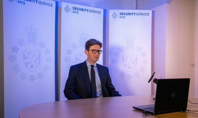 MI5 Chief Ken McCallum is photographed in London, Britain October 14, 2020. &mdash; Reuters/File