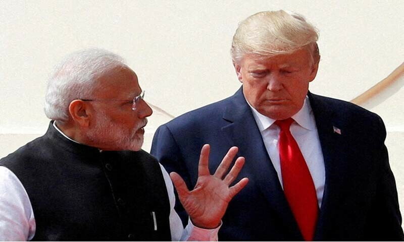 ٹرمپ رواں سال کے اواخر میں 4 فریقی گروپ کواڈ کے سربراہی اجلاس میں شرکت کے لیے بھارت کا دورہ کر سکتے ہیں۔
فائل فوٹو: رائٹرز ٹرمپ رواں سال کے اواخر میں 4 فریقی گروپ کواڈ کے سربراہی اجلاس میں شرکت کے لیے بھارت کا دورہ کر سکتے ہیں۔
فائل فوٹو: رائٹرز