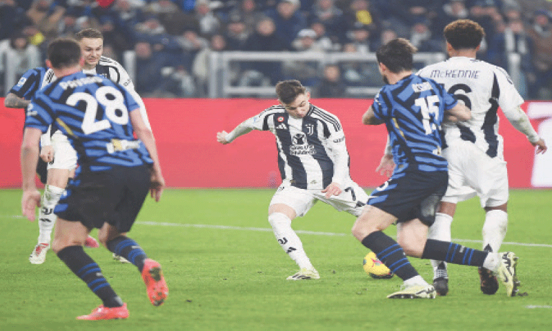 Title-chasing Inter denied top spot by rivals Juve - Newspaper - DAWN.COM