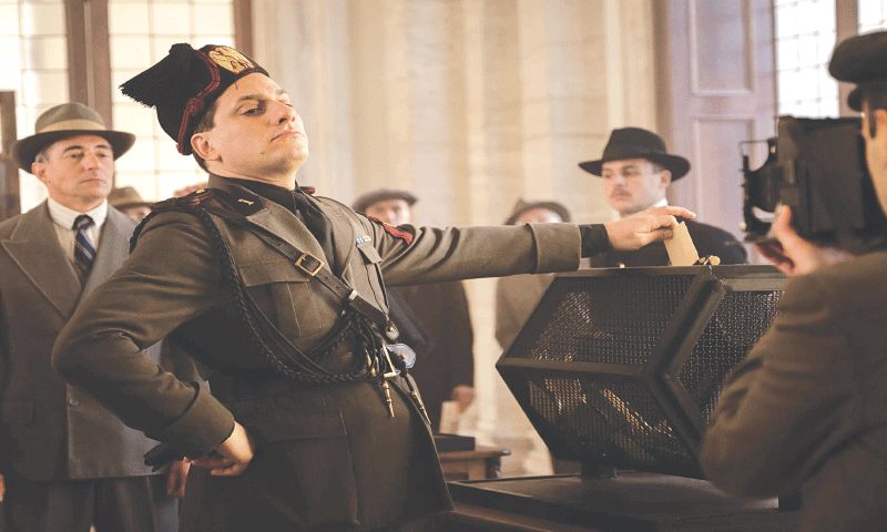 Luca Marinelli as Benito Mussolini