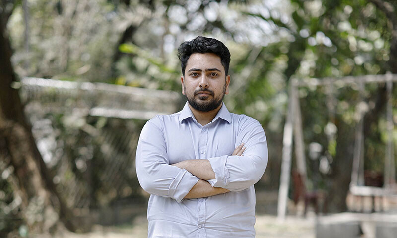 Nahid Islam, convener of the Jatiya Nagorik Party (National Citizen Party), newly formed by Bangladeshi students, who were at the forefront of last year&rsquo;s protests that ousted then-Prime-Minister Sheikh Hasina, poses for a photo, in Dhaka, Bangladesh on March 5. &mdash; Reuters