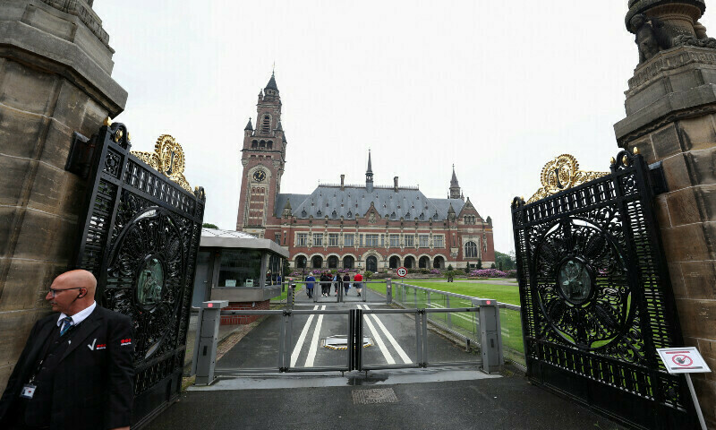 A view of the International Court of Justice ICJ in The Hague, Netherlands in a file photo from May 2024. — Reuters
