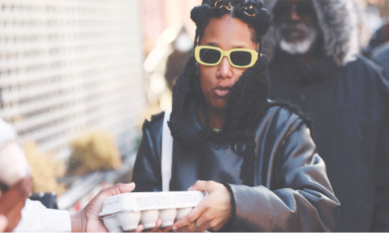 امریکا میں برڈ فلو پھیلنے کی وجہ سے کسان 3 کروڑ پرندوں کو مارنے پر مجبور ہوئے — فوٹو: اے ایف پی امریکا میں برڈ فلو پھیلنے کی وجہ سے کسان 3 کروڑ پرندوں کو مارنے پر مجبور ہوئے — فوٹو: اے ایف پی