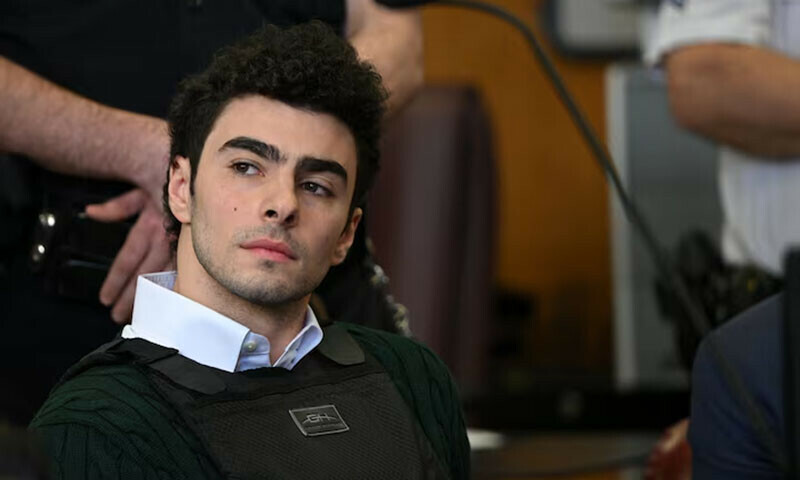 Luigi Mangione, the suspect in the killing of UnitedHealth Group chief executive Brian Thompson, appears in Manhattan Supreme Court on New York state murder and terrorism charges in New York City on February 21. &mdash;Reuters/File