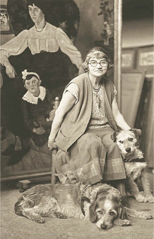 Suzanne Valadon pictured in 1930