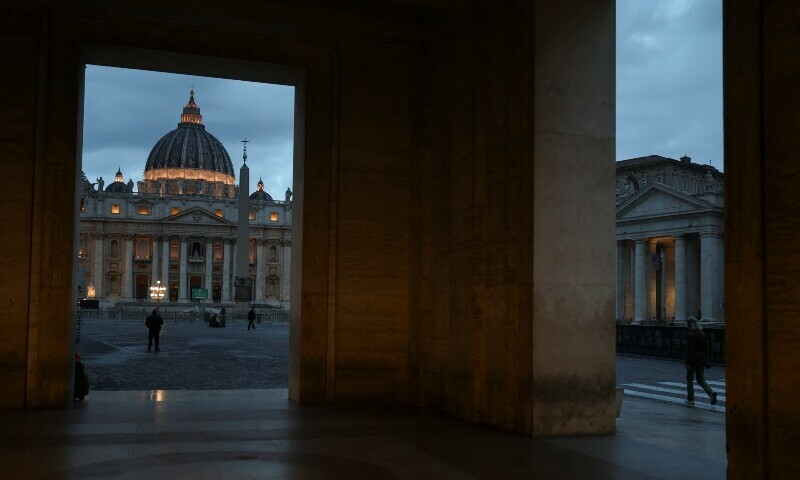 A view shows St. Peter’s Basilica, ahead of the conclave to elect the next pope, as seen from Rome, Italy, May 6, 2025. — Reuters A view shows St. Peter’s Basilica, ahead of the conclave to elect the next pope, as seen from Rome, Italy, May 6, 2025. — Reuters