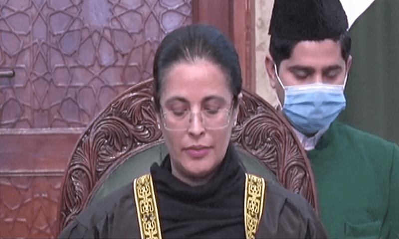 Justice Ayesha Malik piqued by failure to upload dissenting order