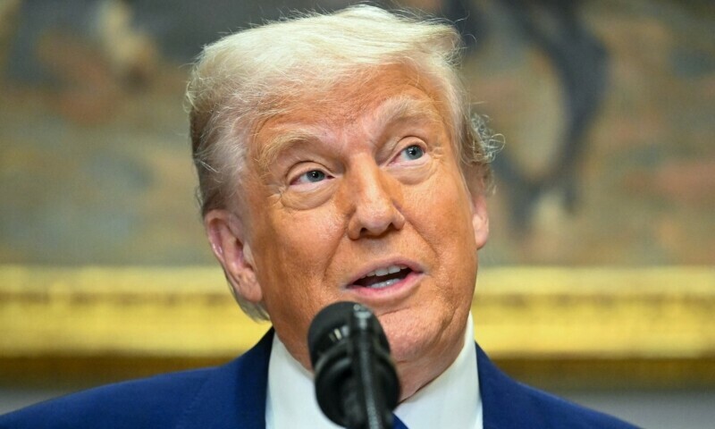 US President Donald Trump speaks during a news conference about prescription drug prices, in the Roosevelt Room of the White House on May 12, 2025, in Washington, DC. — AFP