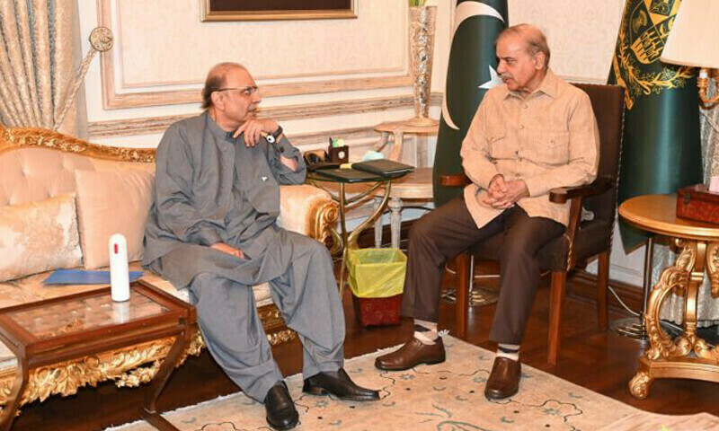 President Zardari, PM Shehbaz on same page over COAS promotion