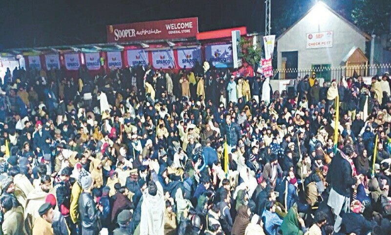 مقامی ہوٹلوں نے جلسے کے شرکا کو مفت رہائش اور کھانا فراہم کیا &mdash; فائل فوٹو: ڈان