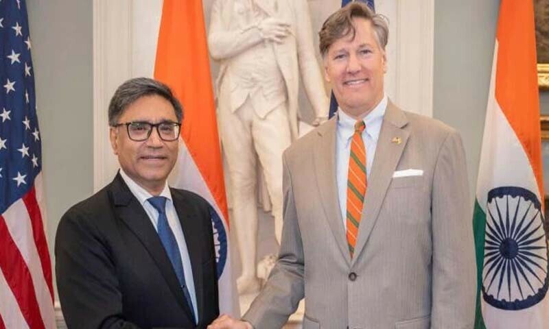 بھارتی بیوروکریسی کے اہم ترین عہدیدار پاکستان کےخلاف کوئی حمایت لینے میں ناکام رہے ہیں — فوٹو: ایکس بھارتی بیوروکریسی کے اہم ترین عہدیدار پاکستان کےخلاف کوئی حمایت لینے میں ناکام رہے ہیں — فوٹو: ایکس