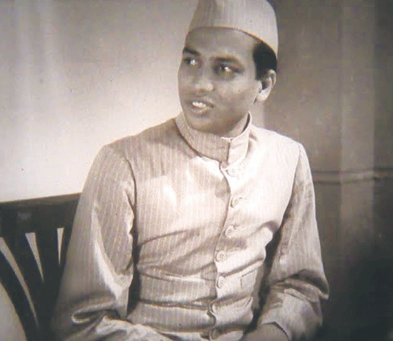Najam Naqvi during his acting days