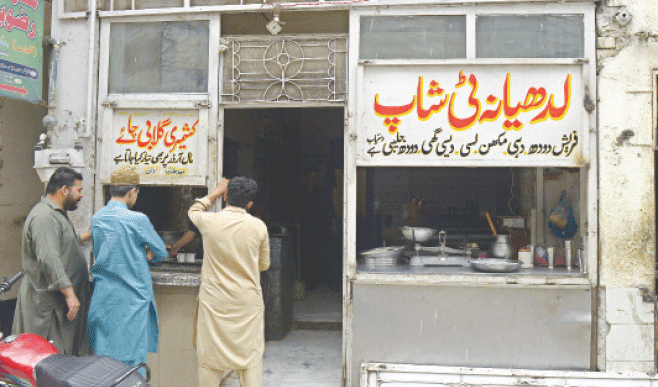 People who had migrated from Ludhiana and settled in the area named their business outlet after their ancestral