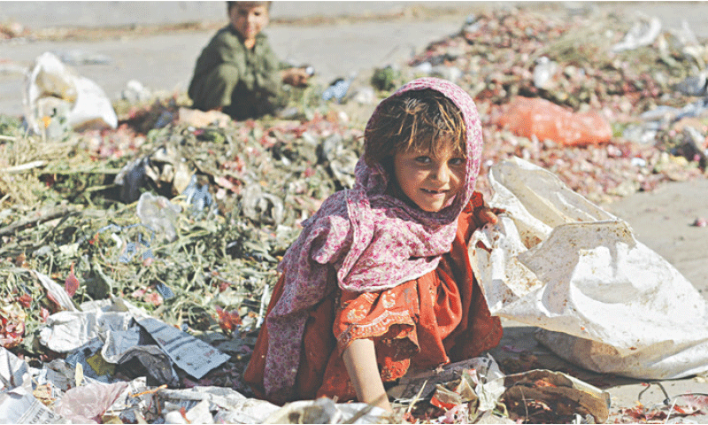 STUDY shows Pakistan has lifted about 46 million people out of poverty and halved the head count poverty ratio between 2001 and 2018.—Dawn/file