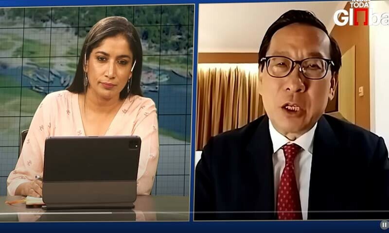 وکٹر گاؤ نے کہا کہ بھارت ایسا کسی دوسرے کیساتھ کچھ نہ کرے، جیسا وہ نہیں چاہتا کہ کوئی دوسرا اس کے ساتھ نہ کرے
&mdash;فوٹو: انڈیا ٹوڈے گلوبل