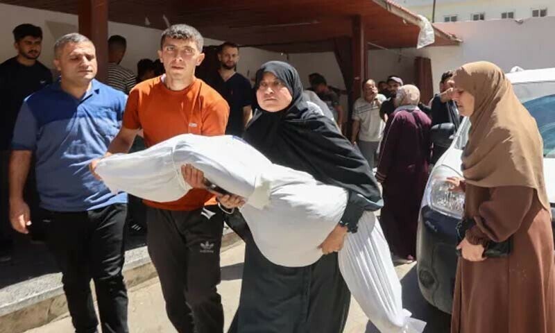 فلسطینی مجاہدین موومنٹ نے رفح میں ’امدادی قتل عام‘ کی مذمت کی ہے — فوٹو: اے ایف پی فلسطینی مجاہدین موومنٹ نے رفح میں ’امدادی قتل عام‘ کی مذمت کی ہے — فوٹو: اے ایف پی