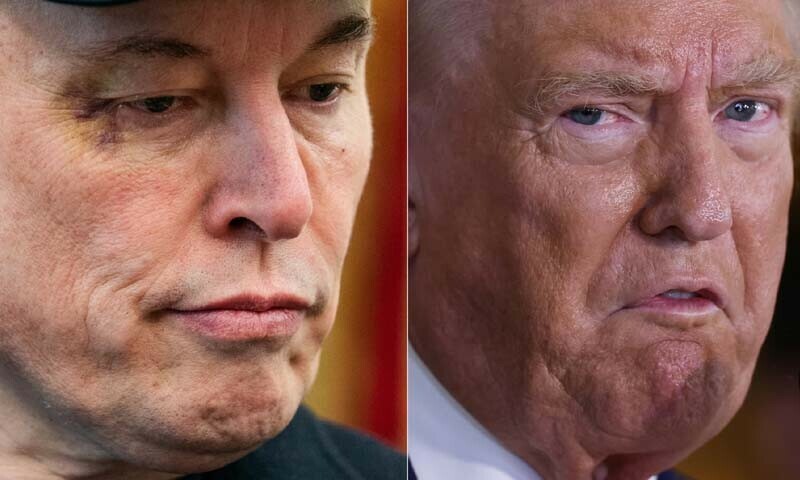 ایلون مسک نے ایکس پر پوسٹ دعویٰ کیا تھا کہ ٹرمپ ’ایپسٹین فائلز‘ میں شامل ہیں
—فوٹو: اے ایف پی ایلون مسک نے ایکس پر پوسٹ دعویٰ کیا تھا کہ ٹرمپ ’ایپسٹین فائلز‘ میں شامل ہیں
—فوٹو: اے ایف پی