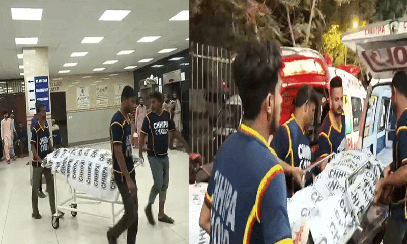 مشتعل افراد نے ٹینکر کو آگ لگانے کی کوشش کی، تاہم پولیس نے صورتحال کنٹرول کرلی
— فوٹو: ڈان نیوز مشتعل افراد نے ٹینکر کو آگ لگانے کی کوشش کی، تاہم پولیس نے صورتحال کنٹرول کرلی
— فوٹو: ڈان نیوز