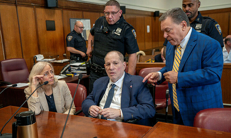 Harvey Weinstein is pictured at his retrial in New York, the US on June 11. — Reuters