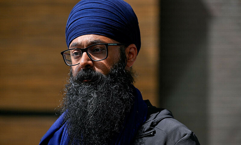 A file photo of Sikh activist Moninder Singh from June 2023. — Reuters