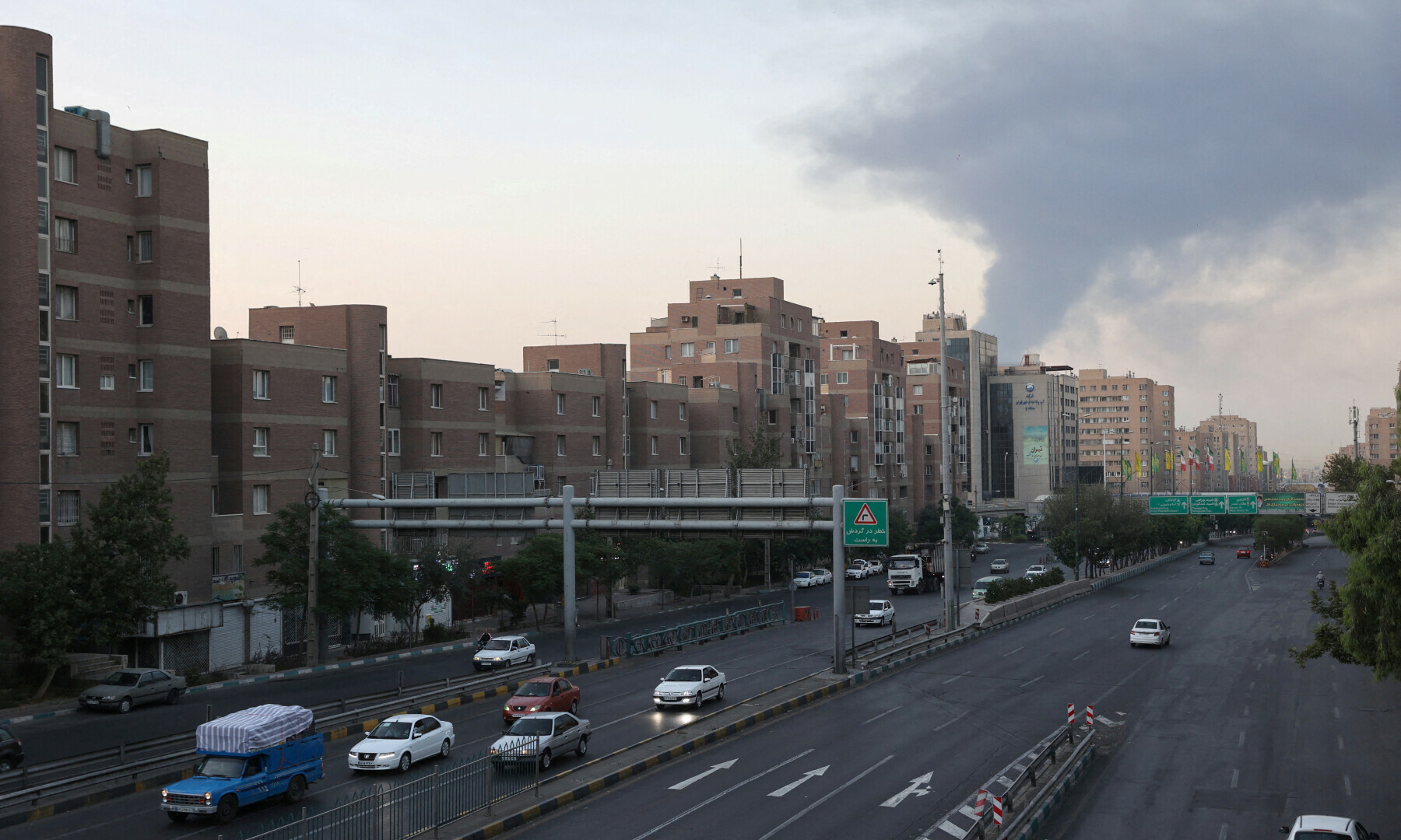 Smoke rises following an Israeli attack on Tehran Oil Refinery, in south of Tehran, Iran on June 15, 2025. — Majid Asgaripour/Wana (West Asia News Agency) via Reuters