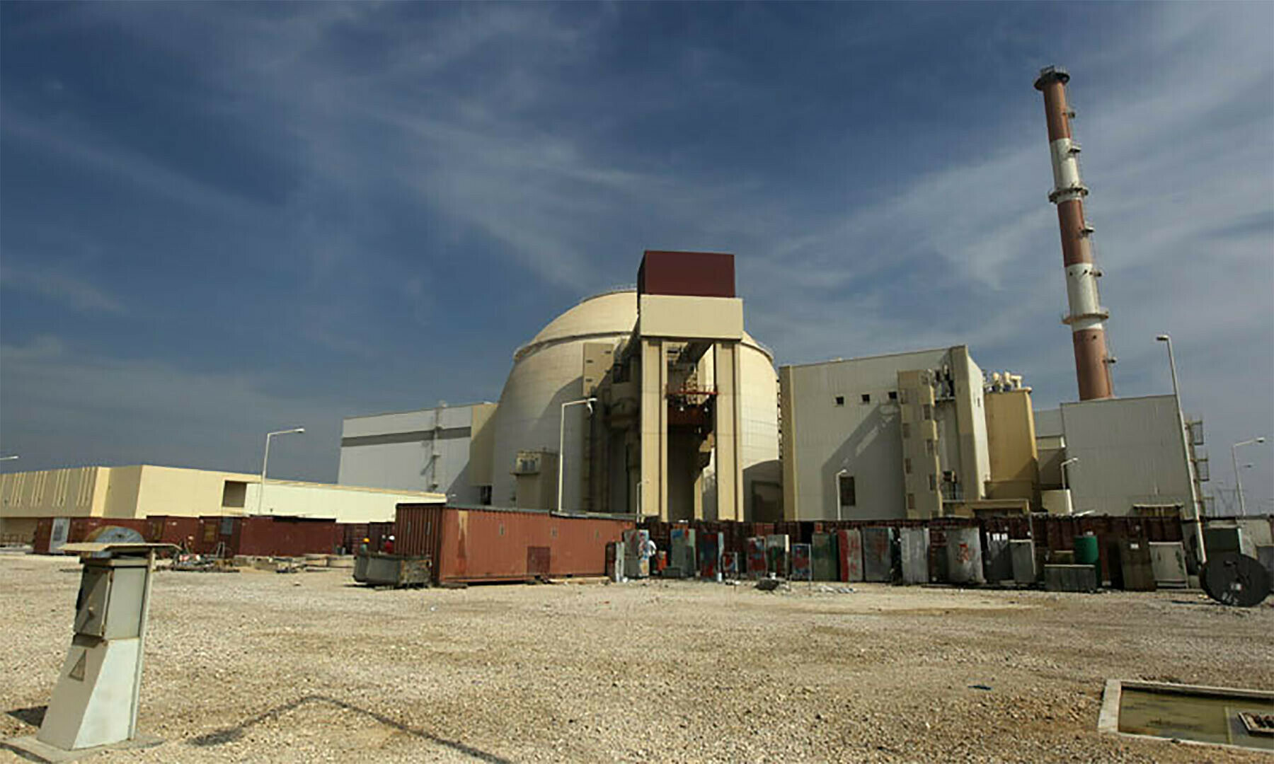 An image of the Bushehr nuclear power plant in Iran. — AFP/File