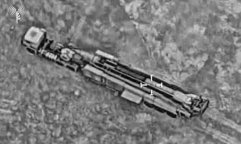 اسرائیل کے فوجی حکام کا کہنا ہے کہ یہ لانچرز ایک اہم ہدف ہیں
—فوٹو: آئی ڈی ایف اسرائیل کے فوجی حکام کا کہنا ہے کہ یہ لانچرز ایک اہم ہدف ہیں
—فوٹو: آئی ڈی ایف