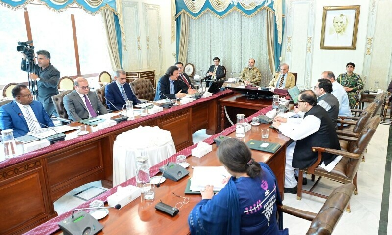 Prime Minister Muhammad Shehbaz Sharif chairs a meeting regarding promotion of industrial sector in Islamabad on June 19. — Press Information Department (PID)