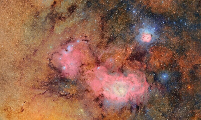 This undated handout image released by NSF-DOE on June 20, 2025 shows a combination of 678 separate images taken by NSF-DOE Vera C. Rubin Observatory in just over seven hours of observing time. — AFP