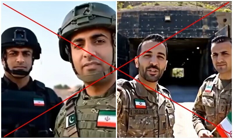 Fact check: Videos of Iranian armed forces thanking Pakistan for support against Israel are AI-generated