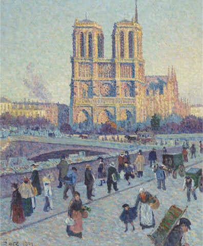 The Quai Saint-Michel and Notre-Dame