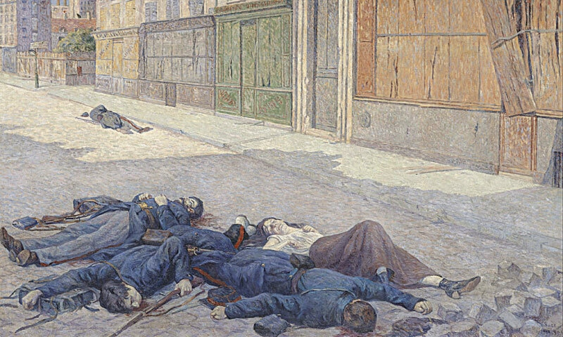 A Street in Paris in May 1871 A Street in Paris in May 1871