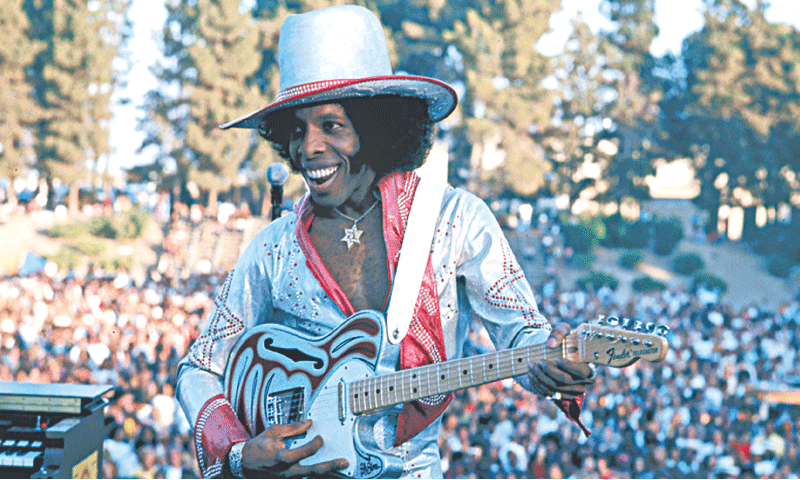 Sly Stone at a performance