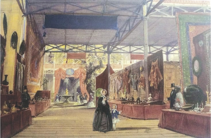 The Great Exhibition, India, 1851, Royal Collection Trust | Picture from the book