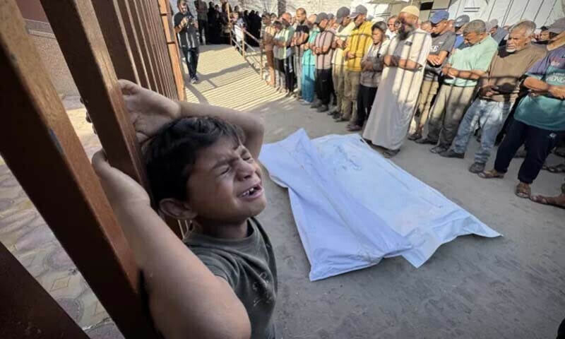 مجوزہ جنگ بندی معاہدے کے مطابق امریکی صدر ٹرمپ 60 دن کی جنگ بندی کی ضمانت دیں گے
—فوٹو: انادولو