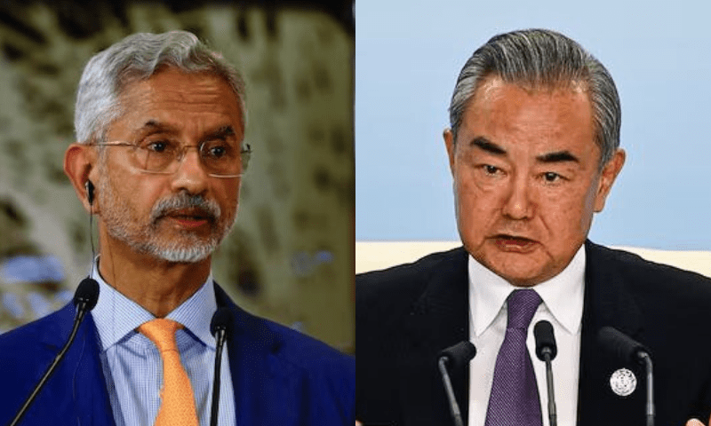 This photo combo shows India’s Minister of External Affairs Subrahmanyam Jaishankar (left) and China’s Foreign Minister Wang Yi (right). — Reuters/File