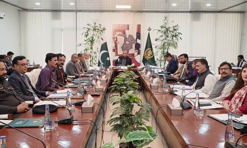 وزیر داخلہ نے کہا کہ شہدا اور غازیوں کی قربانیوں کو ہرگز رائیگاں نہیں جانے دیا جائے گا۔
— فوٹو: ڈان نیوز وزیر داخلہ نے کہا کہ شہدا اور غازیوں کی قربانیوں کو ہرگز رائیگاں نہیں جانے دیا جائے گا۔
— فوٹو: ڈان نیوز