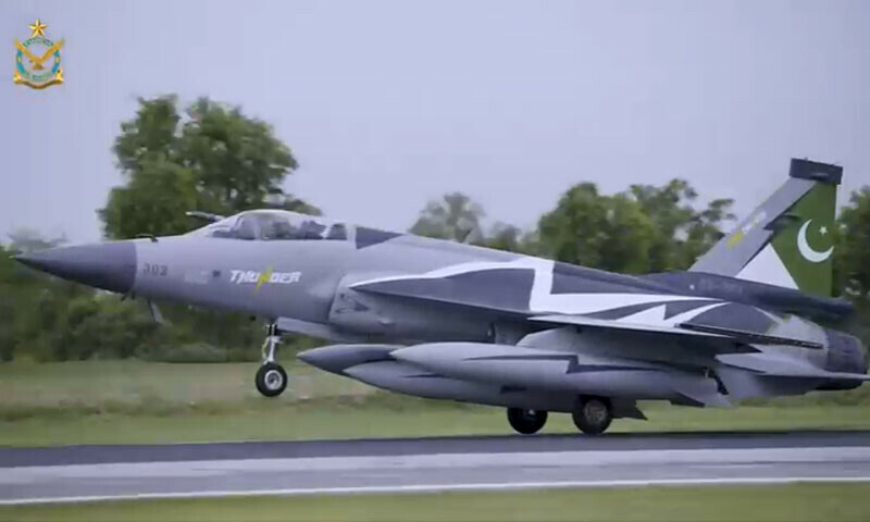 Pakistan Air Force’s JF-17 Thunder — Screengrab/ISPR