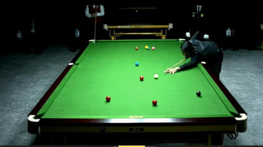 Pakistan’s Hasnain Akhtar in the final against Wales’ Riley Powell at the International Billiards & Snooker Federation (IBSF) World U17 Snooker Championship in Bahrain’s Manama city on July 18. — screengrab via YouTube/
DariuszGoral