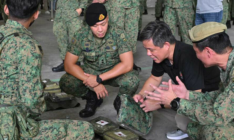 فائل فوٹو: وزارت دفاع، سنگاپور فائل فوٹو: وزارت دفاع، سنگاپور