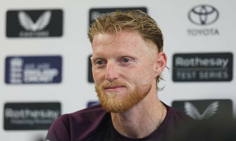 England Test captain Ben Stokes smiles during a press conference at Old Trafford, July 22, 2025. &mdash;Reuters