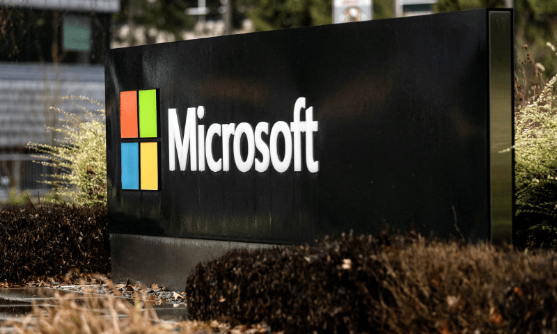 Microsoft signage is seen at the company&rsquo;s headquarters in Redmond, Washington, US on January 18, 2023. &mdash; Reuters/File